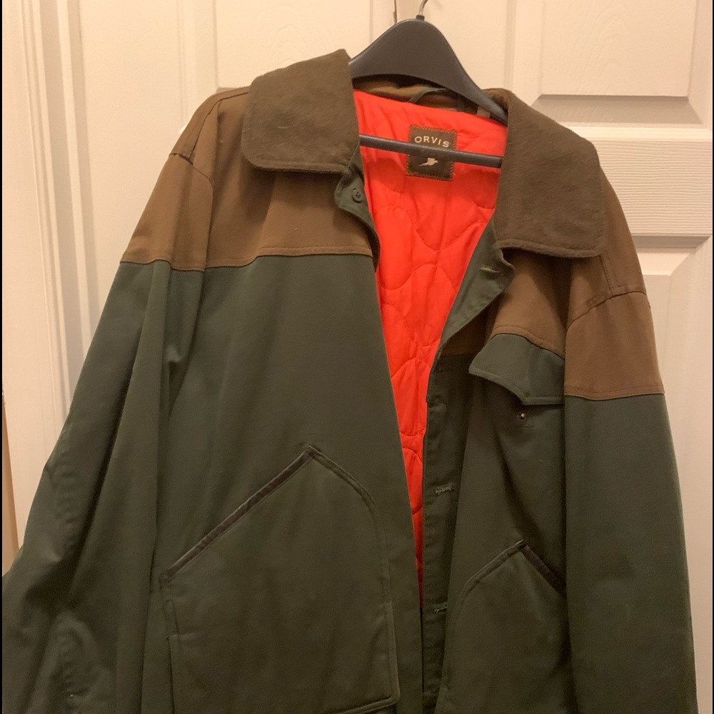 Orvis xxl upland coat